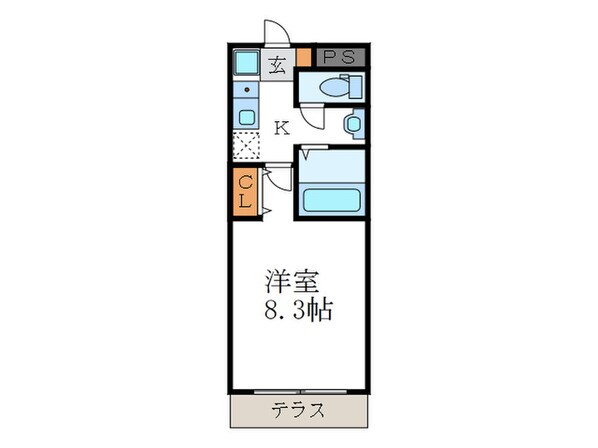 オフージュ葛野の物件間取画像